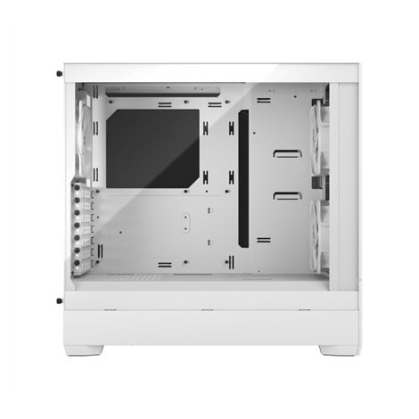 Fractal Design | Pop Silent | Side window | White TG Clear Tint | ATX, mATX, Mini ITX | Power supply included No | ATX - 12